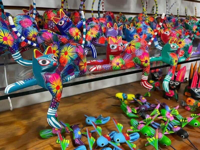 Huatulco: Create Your Own Alebrije and Painting Explanation. - Key Points