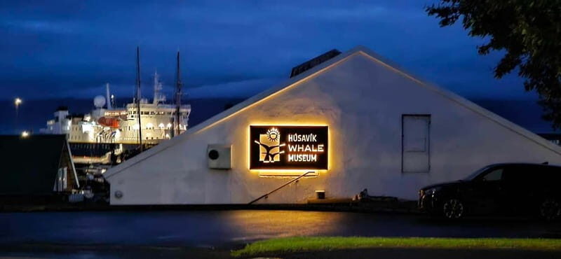 Húsavík: Whale Museum Entry Ticket - FAQ