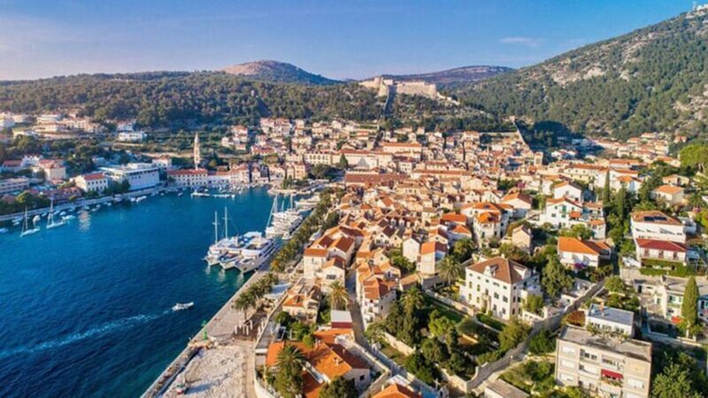 Hvar Tour from Split - Full Day Tour - The First Stop: Brać and Zlatni Rat Beach