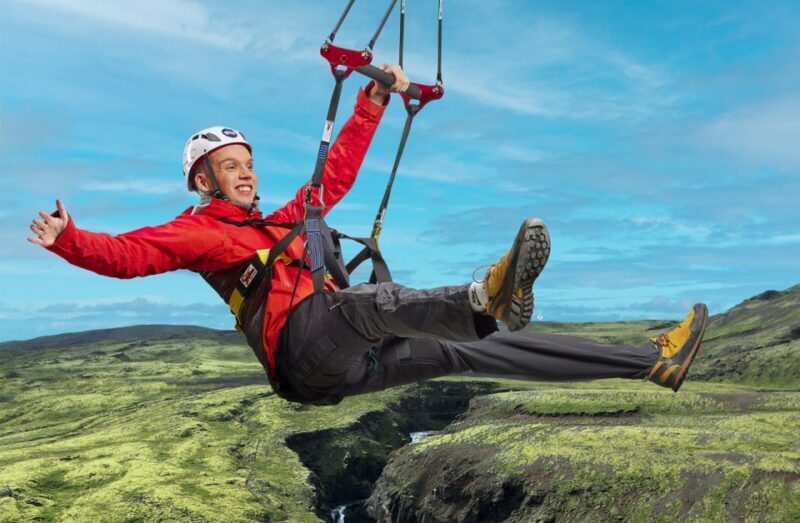Hveragerdi: Mega Zipline Experience - The Experience on the Ground and in the Air