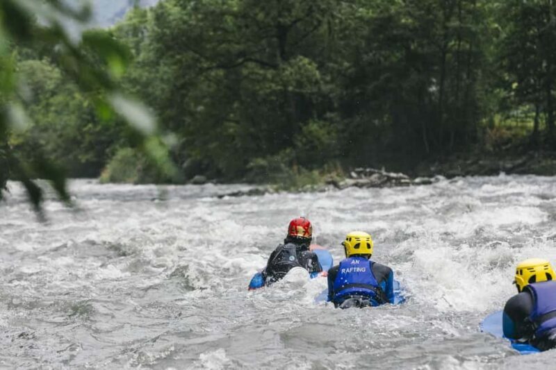HYDROSPEED: Descent of the Centron gorges - Detailed Breakdown of the Itinerary