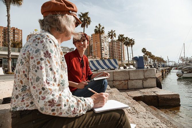 I DRAW Malaga: Art and Drawing Lesson - by OhmyGoodGuide! - Key Points