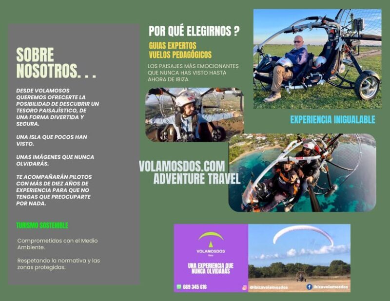 Ibiza: 25min Motorized Paragliding Flight around the Island - The Sum Up