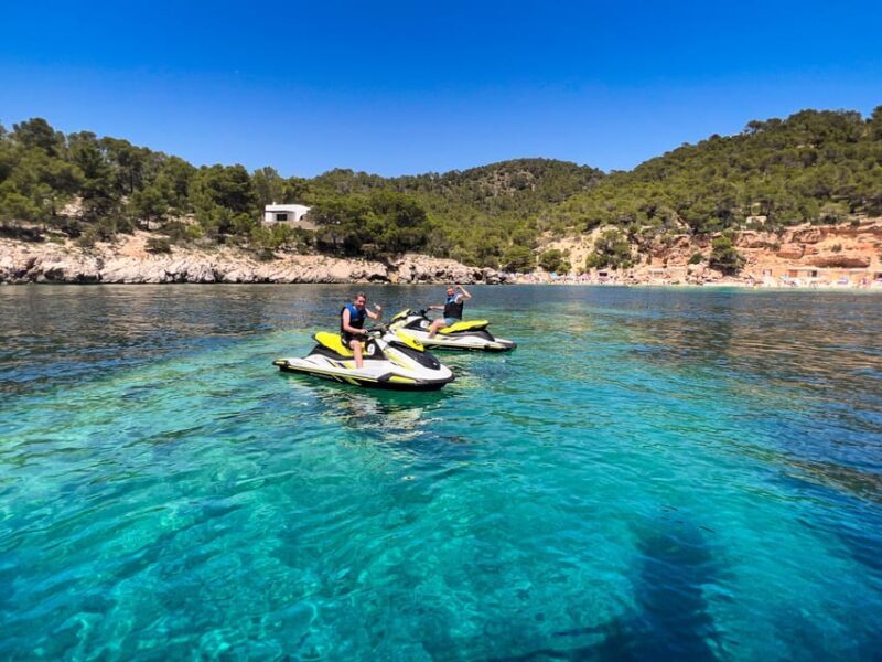 Ibiza Jet Ski Tour to Cala Salada from San Antonio - Key Points
