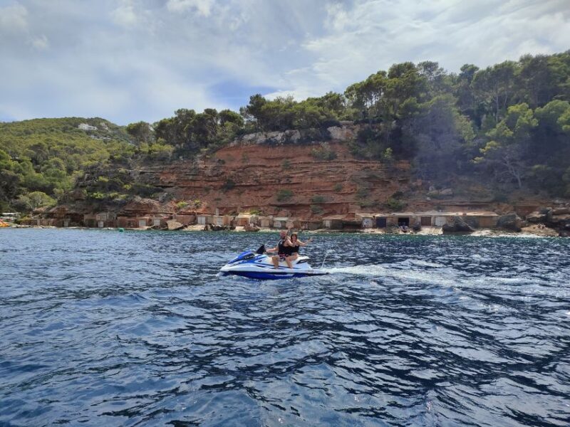Ibiza Jet Ski Tour to Cala Salada from San Antonio - The Sum Up