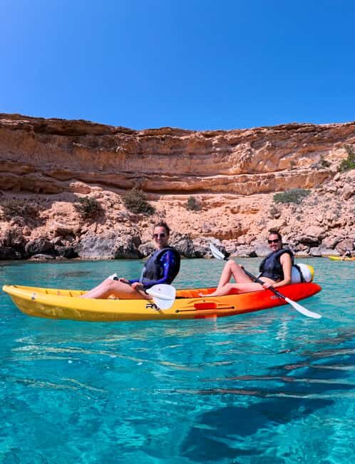 Ibiza: Kayak & Snorkel in Sea Caves and Crystal Waters - Optional Cliff Jumping and Additional Thrills