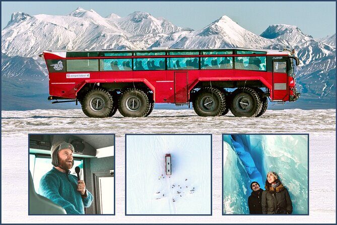 Ice Cave and Glacier Tour in Glacier Monster Truck from Gullfoss - An Authentic Icelandic Adventure: What the Tour Looks Like