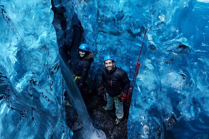 Ice Cave and Glacier walk into blue glacier canyon - An In-Depth Look at the Ice Cave and Glacier Walk Tour