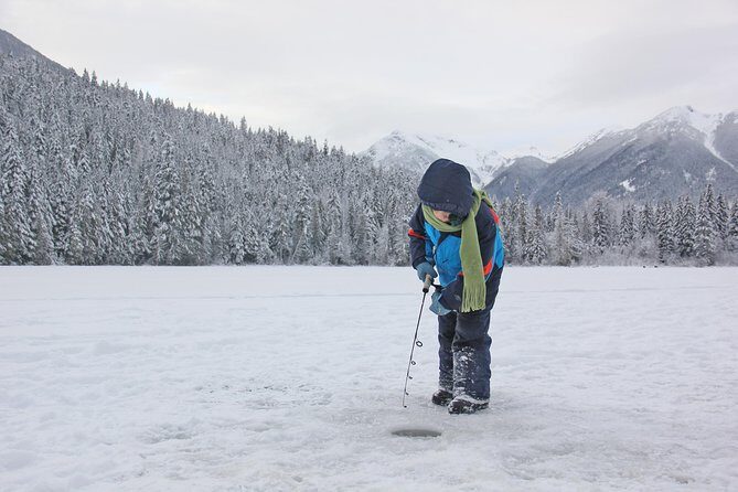 Ice Fishing Adventure in Whistler - The Lakes and the Setting