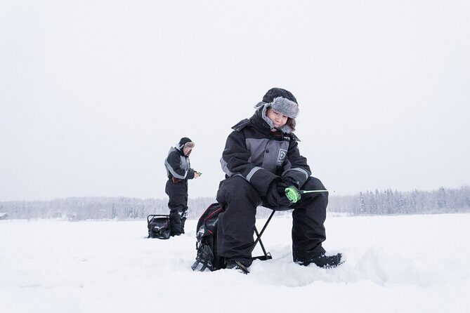 Ice Fishing on a Frozen Lake in Levi - What to Expect from the Ice Fishing Tour in Levi
