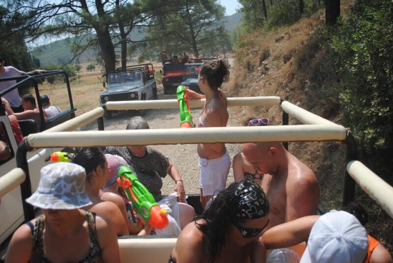 Icmeler Jeep Safari, Lunch, Water Fight, Colour & Foam Party - Who Will Love This Tour?