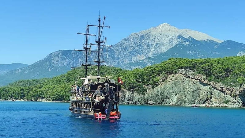 Icmeler Pirate Boat Trip, Lunch Unlimited Drinks - A Full Breakdown of the Pirate Boat Experience