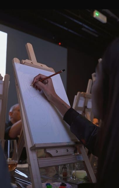 Immersive art experience with unlimited wine - The Authentic Experience: Why It’s Worth It