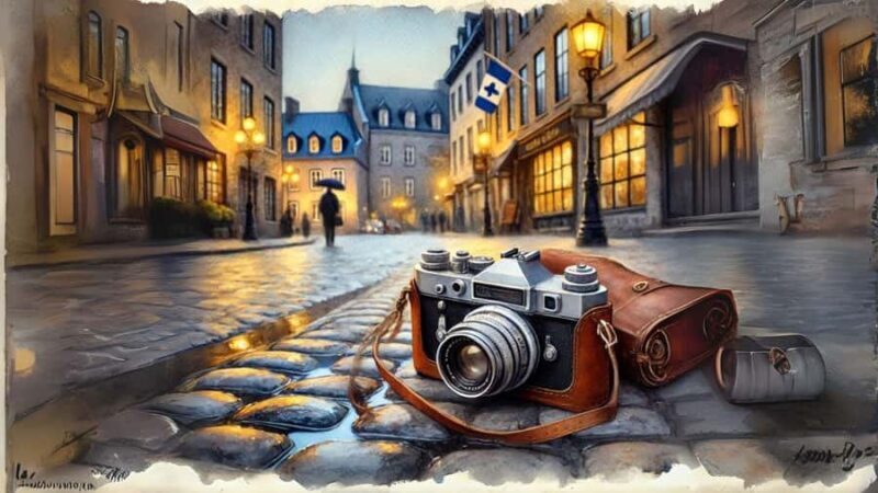 Immortalize your visit to Old Quebec with a passionate photographer - The Technical Details