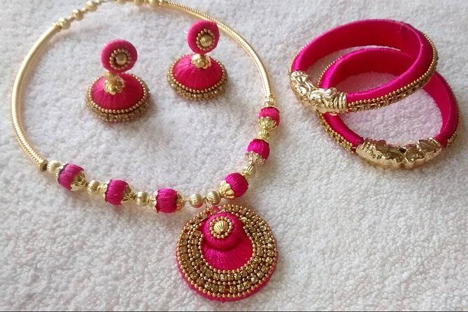Indian Ethnic and Handmade Jewelry Half-Day Workshop Visit - Exploring Polka and Terracotta Jewelry