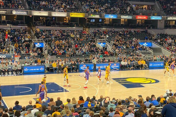 Indiana Pacers Basketball Game Ticket at Gainbridge Fieldhouse - The Experience at Gainbridge Fieldhouse: What You Can Expect