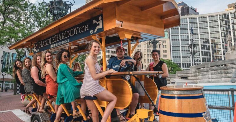 Indianapolis: Open-Air Pedal Pub Tour - Breakdown of the Itinerary