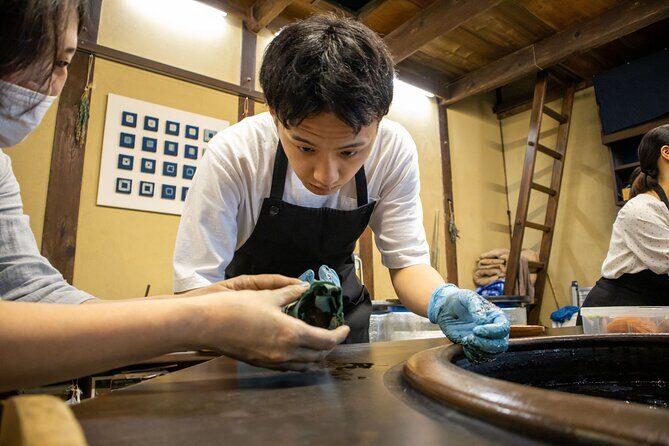 Indigo Dyeing Experience : Handkerchief / Tokushima, Shikoku - The Experience Breakdown