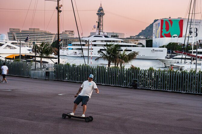 initiation experience to ride an e-skate - The Value of the Tour