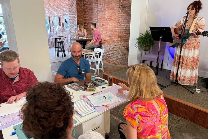 Inspiring Art Making Session at Aplomb Cafe - What is the Aplomb Art Cafe Experience?