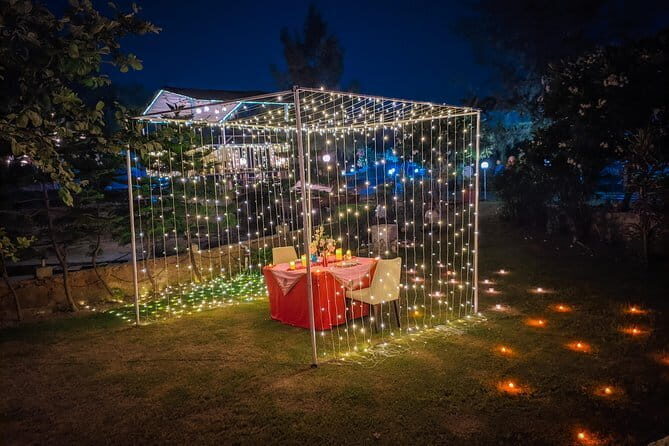 Instagram Photoshoot With Romantic Dinner Date - Fairy Light Cabana - Authentic Insights from Past Reviewers
