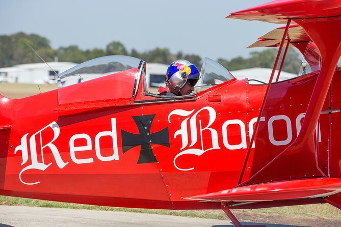 Intense Aerobatic Experience in the Open Canopy Red Baron Pitts Special - Key Points
