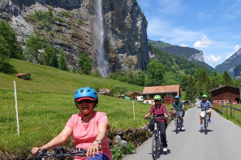 Interlaken: 72 Waterfalls Valley & Lauterbrunnen E-Bike Tour - Key Points