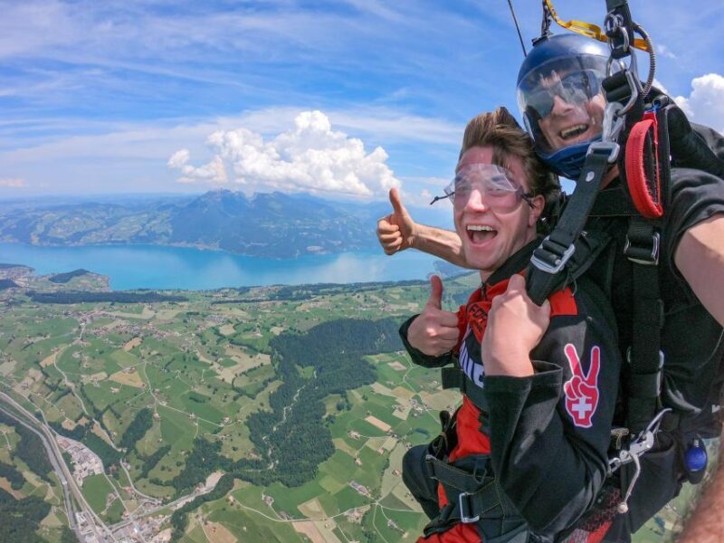 Interlaken: Airplane Skydiving over the Swiss Alps - Who Would Love This?