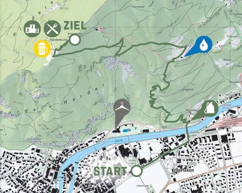 Interlaken: Guided Hike to Harder Kulm with Swiss Triathlete - The Experience of Nicolas Reinmann: Why Guide Matters
