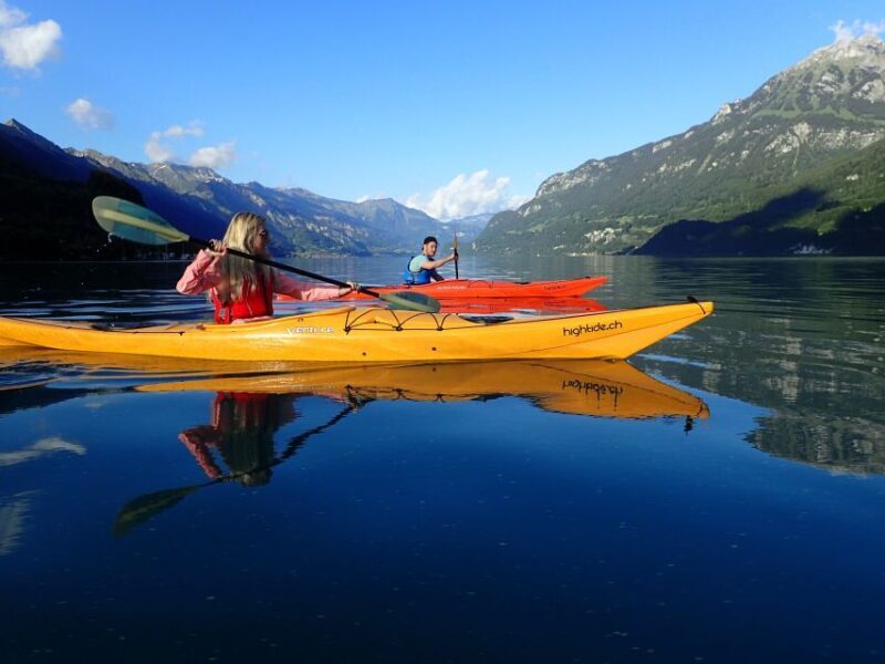 Interlaken: Kayak Tour of the Turquoise Lake Brienz - What’s Included and Practical Details