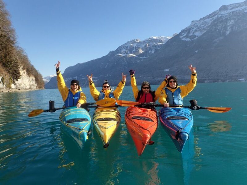 Interlaken: Winter Kayak Tour on Lake Brienz - The Sum Up