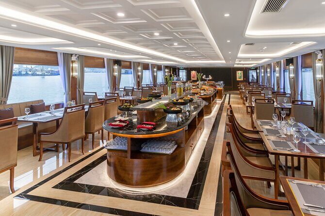 IRIS Luxury Halong 1 Day on Cruise From Hanoi with Bus and Lunch - FAQ