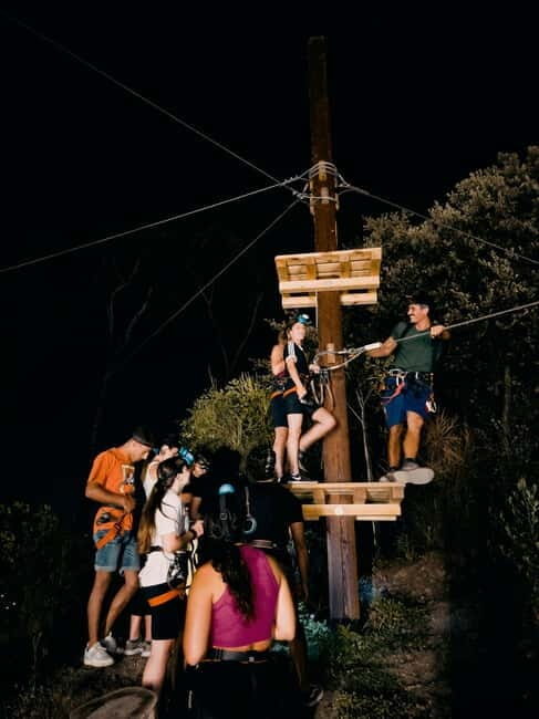 Ischia: Adventure Night with zipline - Key Points
