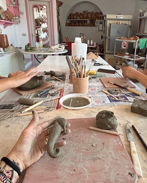 Ischia: Clay Modelling Short Pottery Workshop - Key Points