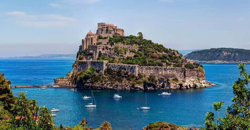 Ischia Island Tour by Boat + stop in Sant'Angelo - Key Points