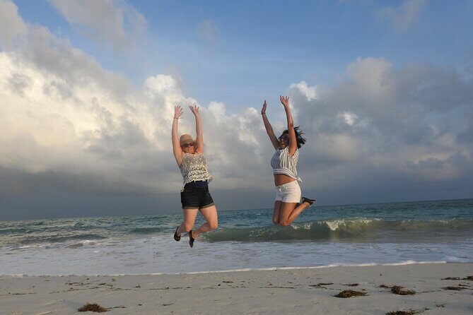 Isla Blanca wildlife expedition private bike & boat tour cancun mexico - Key Points