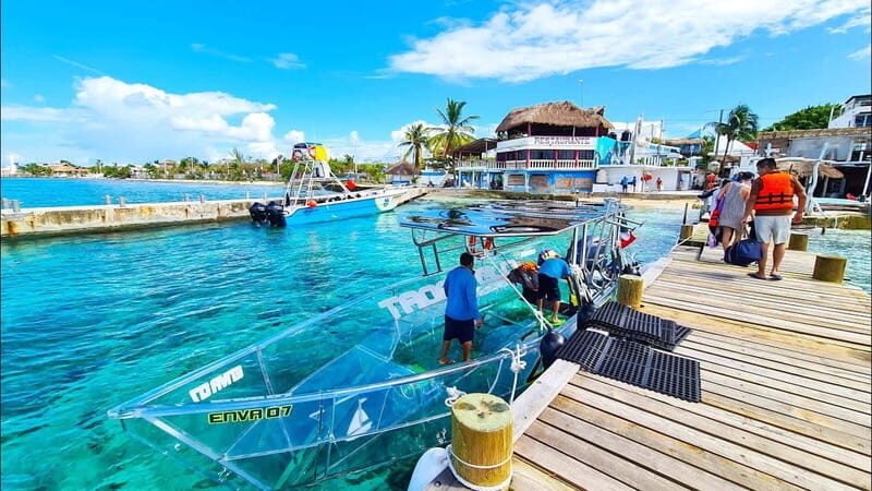 Isla Mujeres: 100% Transparent boat ride - Key Points