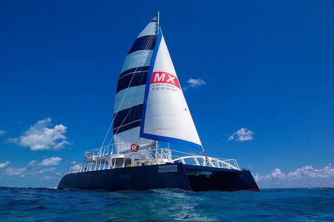 Isla Mujeres Catamaran Cruise Snorkel and Transportation Included - Key Points