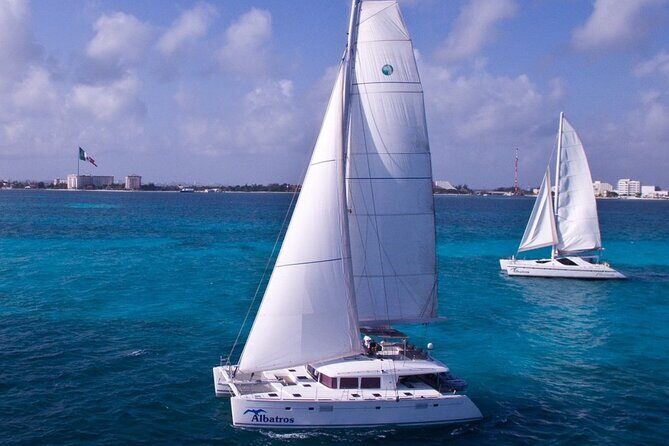 Isla Mujeres Catamaran Tour with Snorkeling Spinnaker and Lunch - FAQs