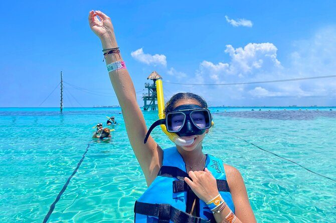 Isla Mujeres Garrafon Park Zipline Kayak Snorkel and Buffet - FAQ