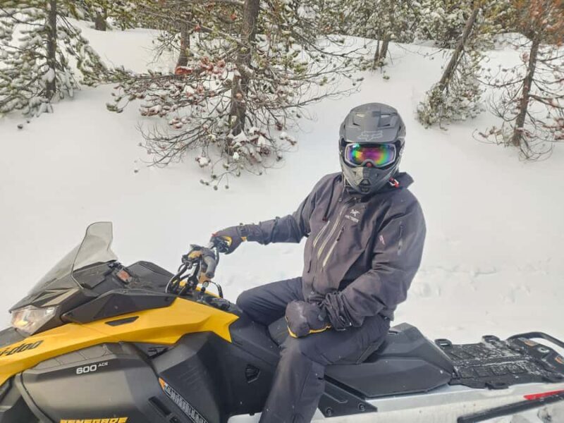 Island Park: Full Day Snowmobile Rental - Key Points