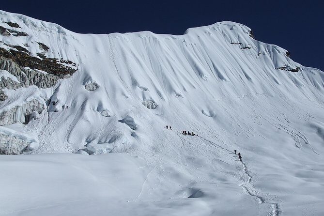 Island peak climbing arrange from Chhukung - The Ascent to Island Peak Summit