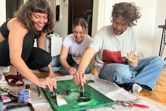 Istanbul Art Escape Wine and Paint at Local's Home - Istanbul Art Escape Wine and Paint at Locals Home — A Truly Authentic Cultural Experience