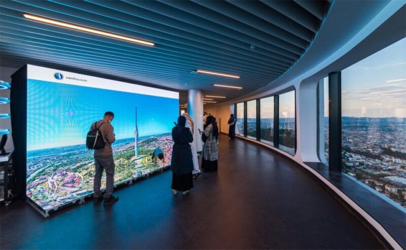 Istanbul: Camlica Tower Entry with Optional Dining Choices - Key Points