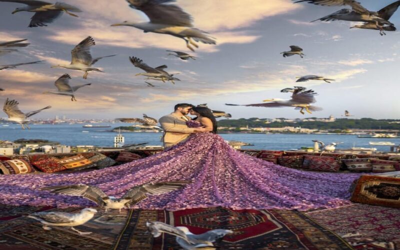 Istanbul Flying Dress Rooftop Photo Shoot - Key Points