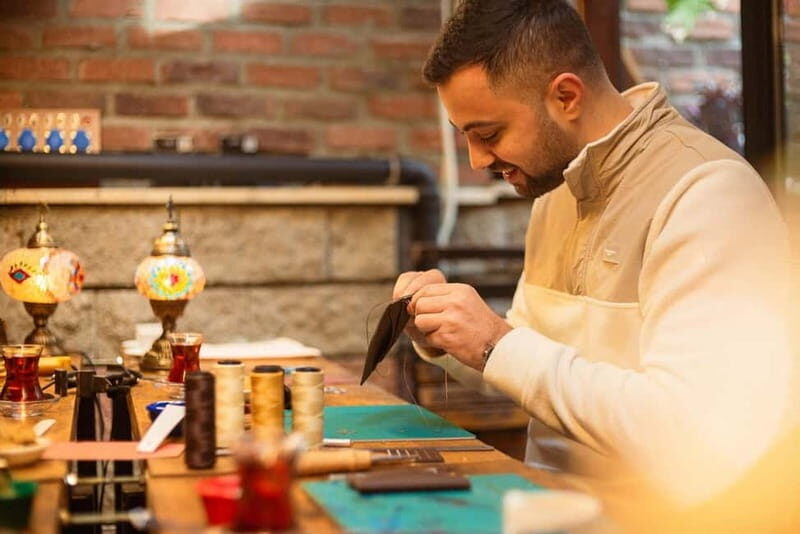 Istanbul: Leather Crafting Workshop with Snacks and Drinks - The Sum Up