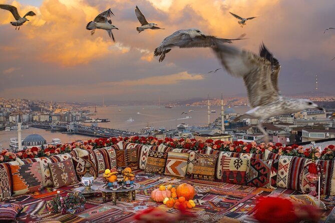 Istanbul Rooftop Photoshoot with Flying Dress - The Sum Up