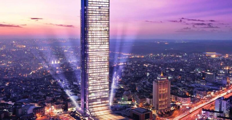 Istanbul: Sapphire Observation Deck Entrance - The SkyRide 4D Simulation: A Fun Addition