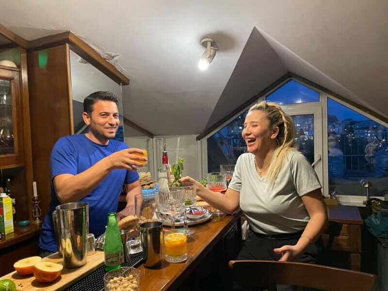 Istanbul: Turkish Cocktail Workshop with Locals at Home Bar - Key Points