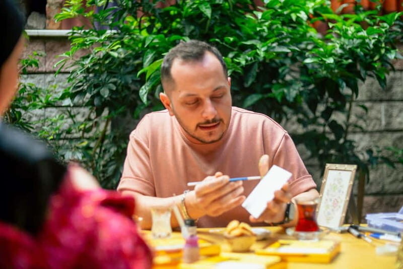 Istanbul: Turkish Illumination Art Workshop With a Master - The Sum Up